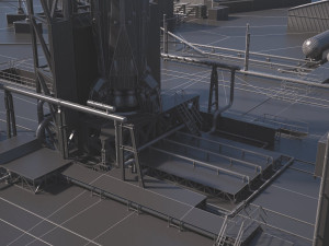 Launch Pad Complex Model 3D