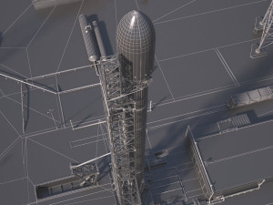 Launch Pad Complex Model 3D