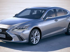 Lexus ES 2019 3D Model