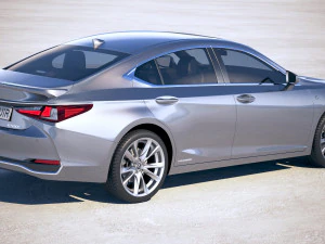 Lexus ES 2019 3D Model