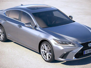 Lexus ES 2019 3D Model