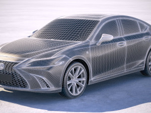 Lexus ES 2019 Modèle 3D