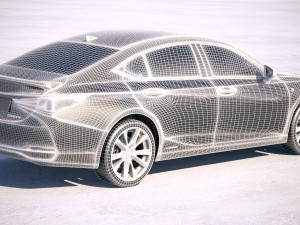 Lexus ES 2019 Modèle 3D