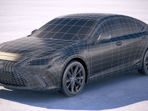 Lexus ES 2019 Modèle 3D