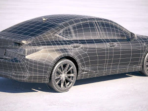 Lexus ES 2019 3D Model