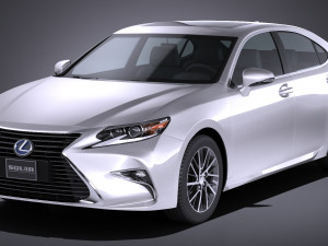 Lexus ES300H 2017 Model 3D