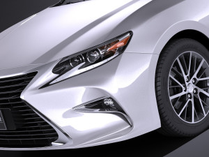 Lexus ES300H 2017 3D मॉडल