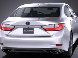 Lexus ES300H 2017 3D मॉडल