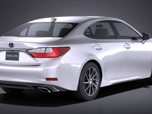 Lexus ES300H 2017 3D मॉडल