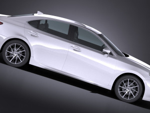 Lexus ES300H 2017 3D मॉडल