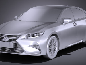 Lexus ES300H 2017 3D मॉडल