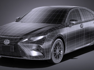 Lexus ES300H 2017 3D मॉडल