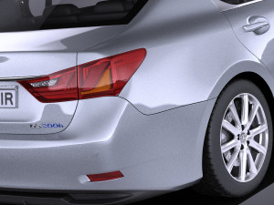 Lexus GS 300H 2015 vray 3D Model