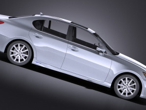 Lexus GS 300H 2015 vray 3D Model