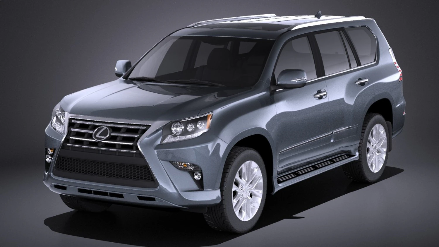 Lexus GX 460 2016 vray 3D Model .c4d .max .obj .3ds .fbx .stl .blend