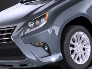 Lexus GX 460 2016 vray 3D Model