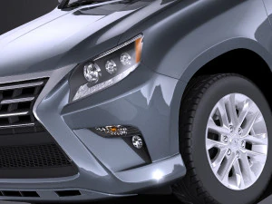 Lexus GX 460 2016 vray 3D Model
