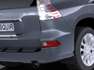 Lexus GX 460 2016 vray 3D Model