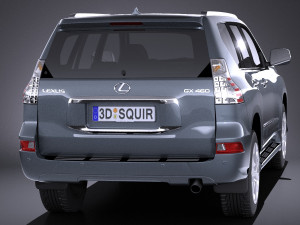 Lexus GX 460 2016 vray 3D Model