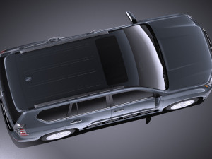 Lexus GX 460 2016 vray 3D Model