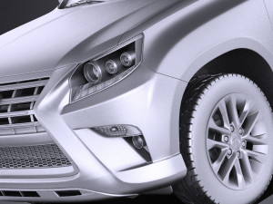 Lexus GX 460 2016 vray 3D Model
