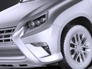 Lexus GX 460 2016 vray 3D Model