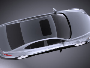 Lexus IS 2016 vray Modèle 3D