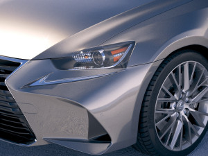 Lexus IS 2017 3D 모델