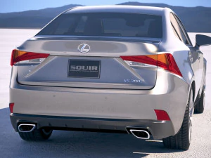 Lexus IS 2017 3D Model