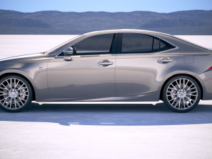 Lexus IS 2017 3D 모델