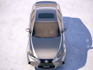 Lexus IS 2017 3D 모델