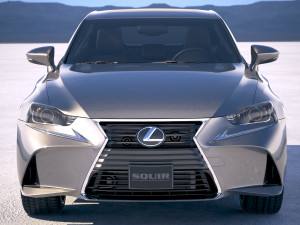 Lexus IS 2017 3D 모델
