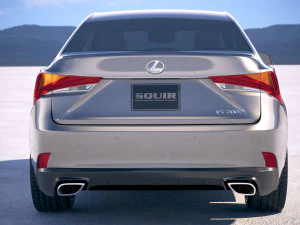 Lexus IS 2017 3D Model