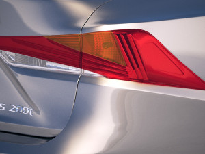 Lexus IS 2017 3D 모델