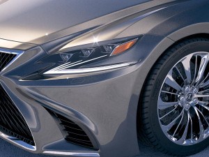 Lexus LS 500 2018 Modèle 3D