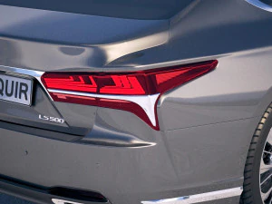 Lexus LS 500 2018 3D Model