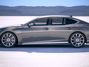 Lexus LS 500 2018 Modèle 3D