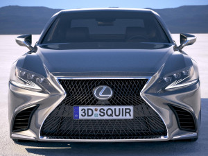 Lexus LS 500 2018 Modèle 3D