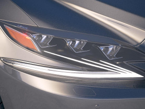 Lexus LS 500 2018 Modèle 3D