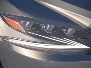 Lexus LS 500 2018 3D Model