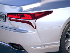 Lexus LS 500H 2019 3Dモデル