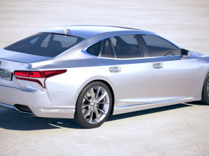 Lexus LS 500H 2019 3Dモデル