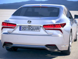 Lexus LS 500H 2019 3D Model