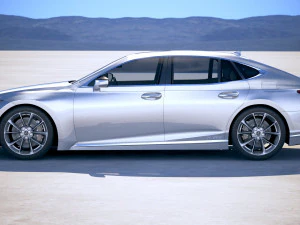 Lexus LS 500H 2019 3D Model