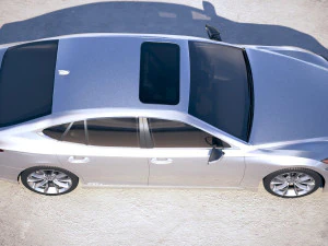 Lexus LS 500H 2019 3D Model