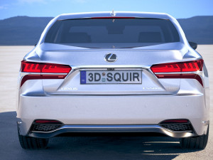 Lexus LS 500H 2019 3Dモデル