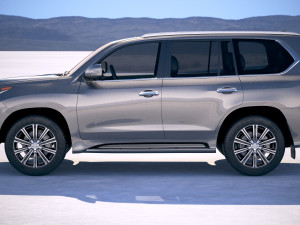 Lexus LX 570 2017 Modelo 3D