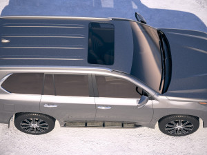 Lexus LX 570 2017 Modelo 3D