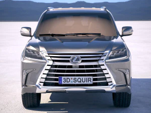Lexus LX 570 2017 3D Model