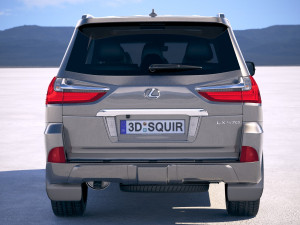 Lexus LX 570 2017 Modelo 3D